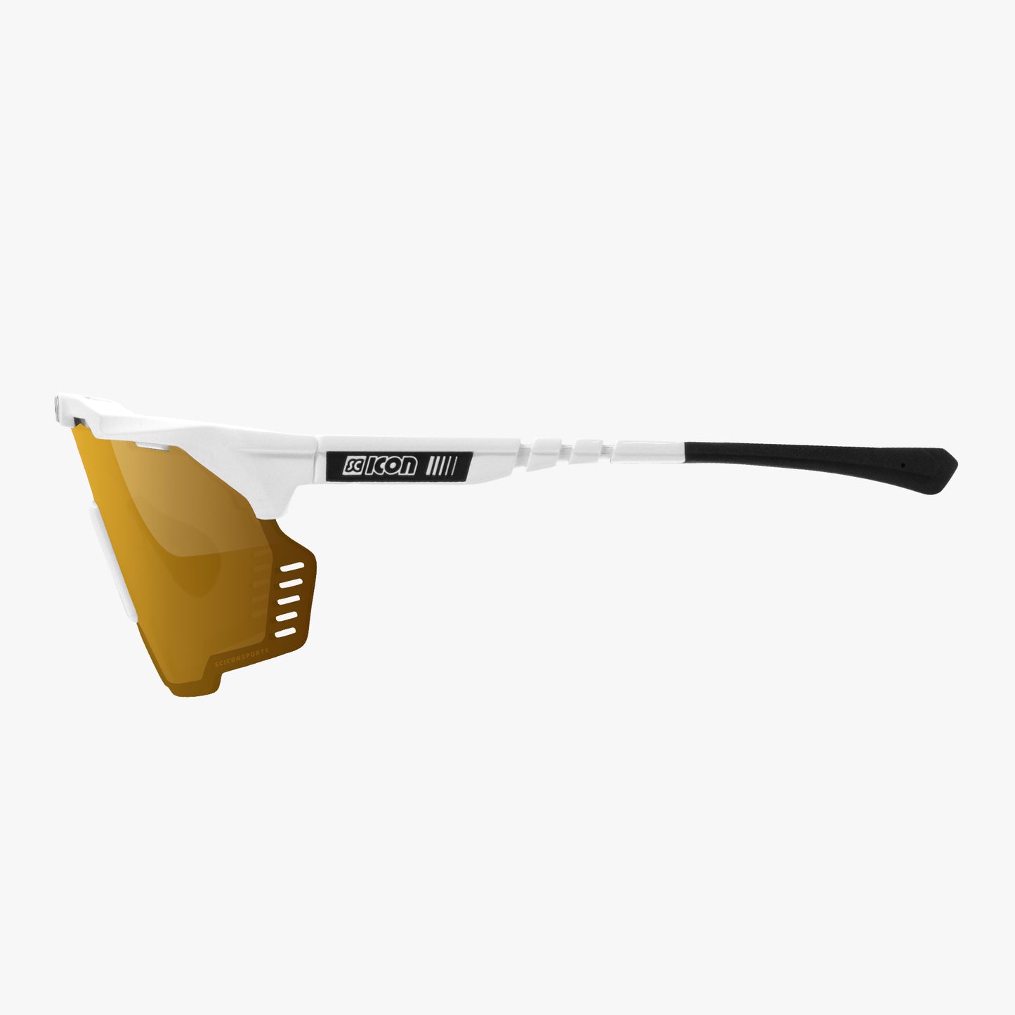 SCICON AEROSHADE KUNKEN -aurinkolasit Valkoinen Multimirror Bronze
