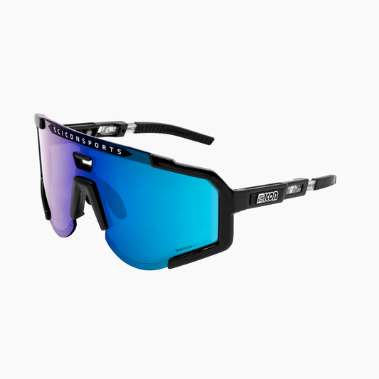 Lunettes SCICON AEROSCOPE Noir Multimirror Bleu