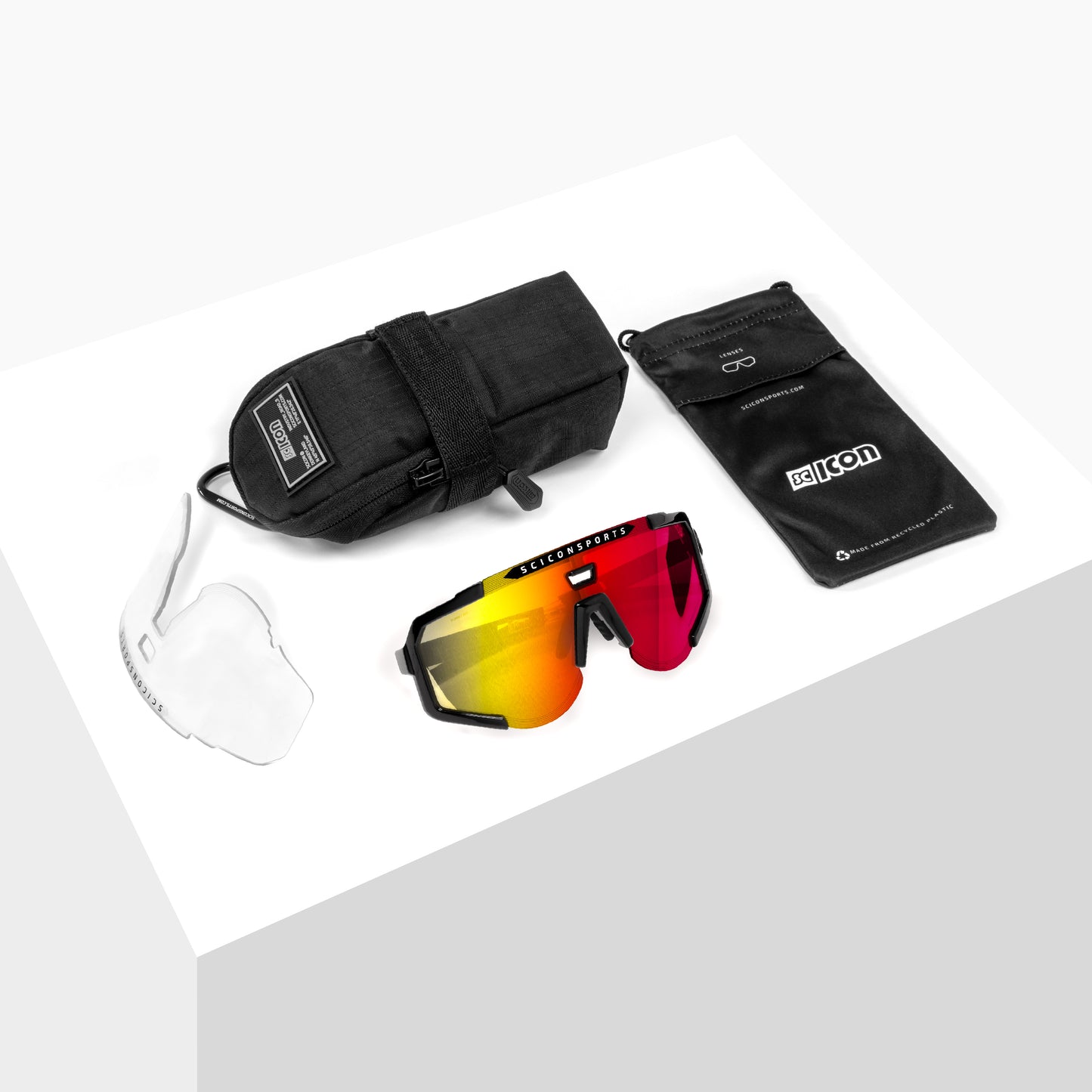 SCICON AEROSCOPE Glasses Black Multimirror Blue