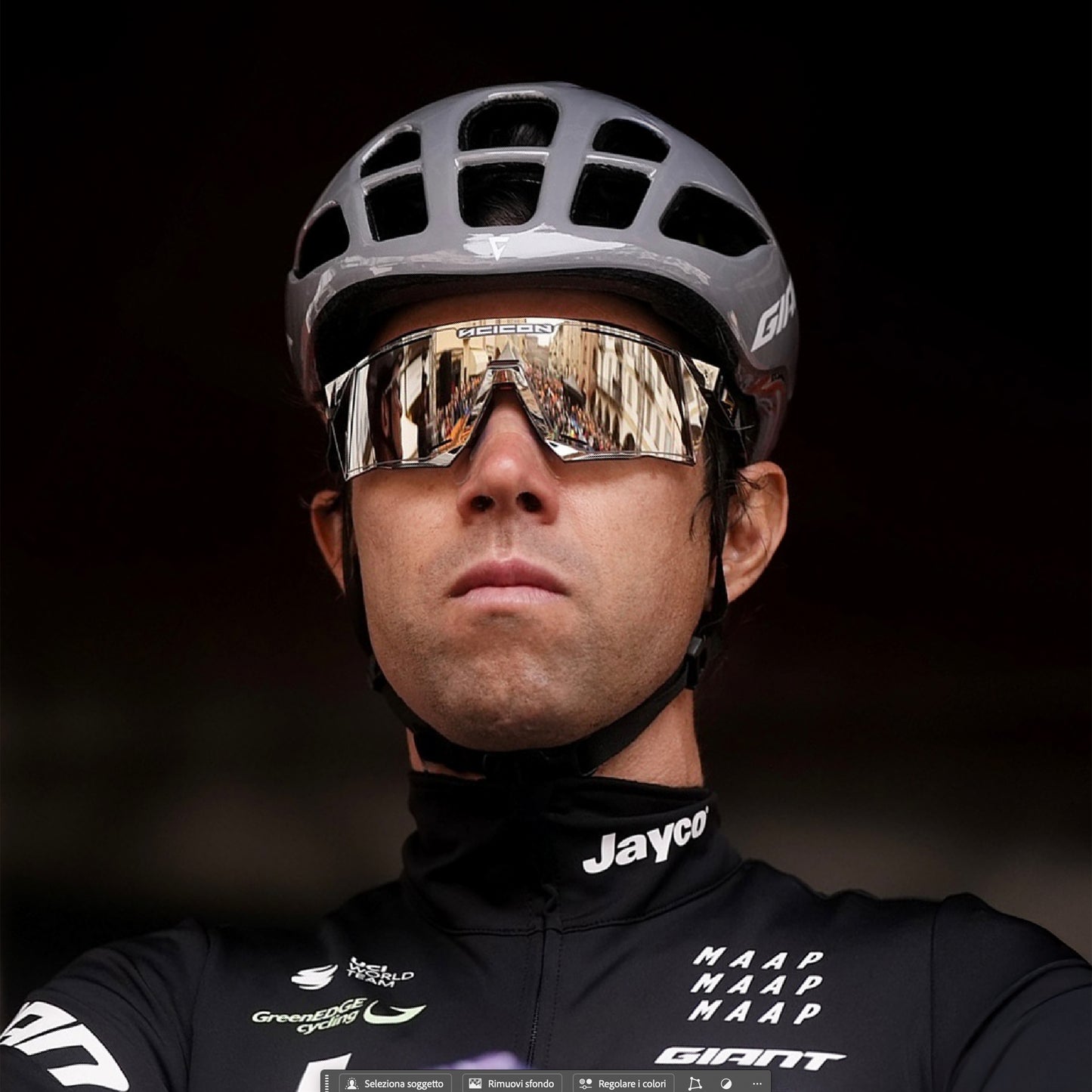 Brille SCICON AEROSTORM Multimirror Gold