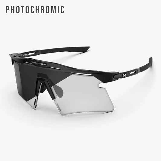 Lunettes SCICON AEROSHADE 2.0 TITANIUM Noir Matt Verre Photochromique Grey