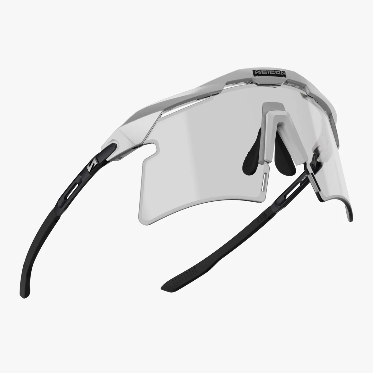 Brýle SCICON AEROSHADE 2.0 TITANIUM Bílé Metal Fotochromické sklo Grey