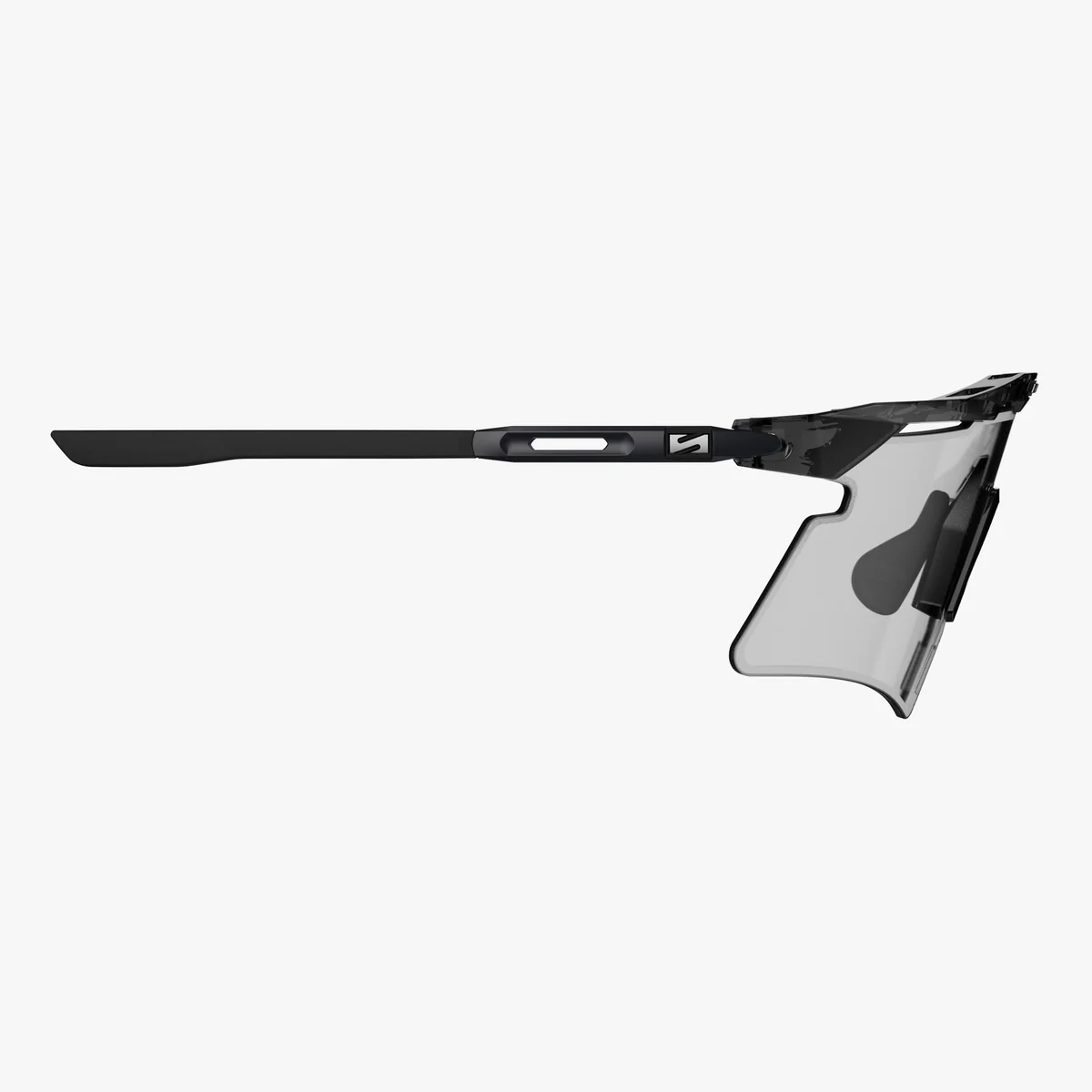 Brille SCICON AEROSHADE 2.0 TITANIUM Schwarz Crystal Gloss Photochrome Scheibe Grau