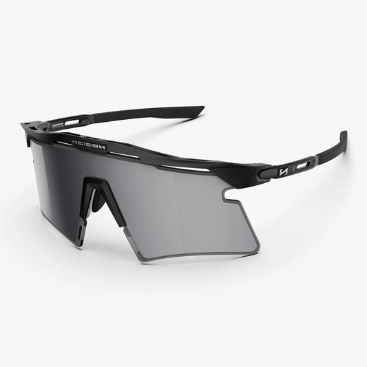 Lunettes SCICON AEROSHADE 2.0 TITANIUM Noir Matt Verre Multimirror Silver + Pink