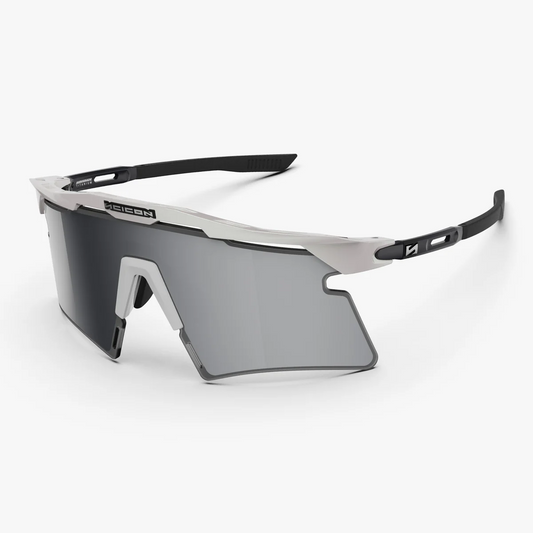 Lunettes SCICON AEROSHADE 2.0 TITANIUM Blanc Metal Verre Multimirror Silver + Pink