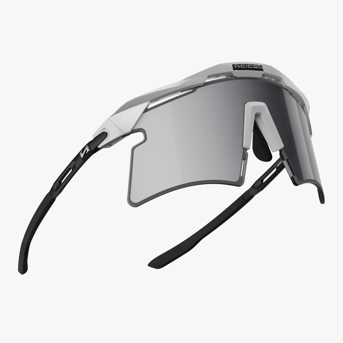 Lunettes SCICON AEROSHADE 2.0 TITANIUM Blanc Metal Verre Multimirror Silver + Pink