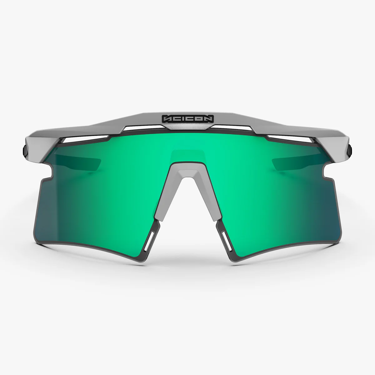 Lunettes SCICON AEROSHADE 2.0 TITANIUM Blanc Metal Verre Multimirror Blue Green + Pink