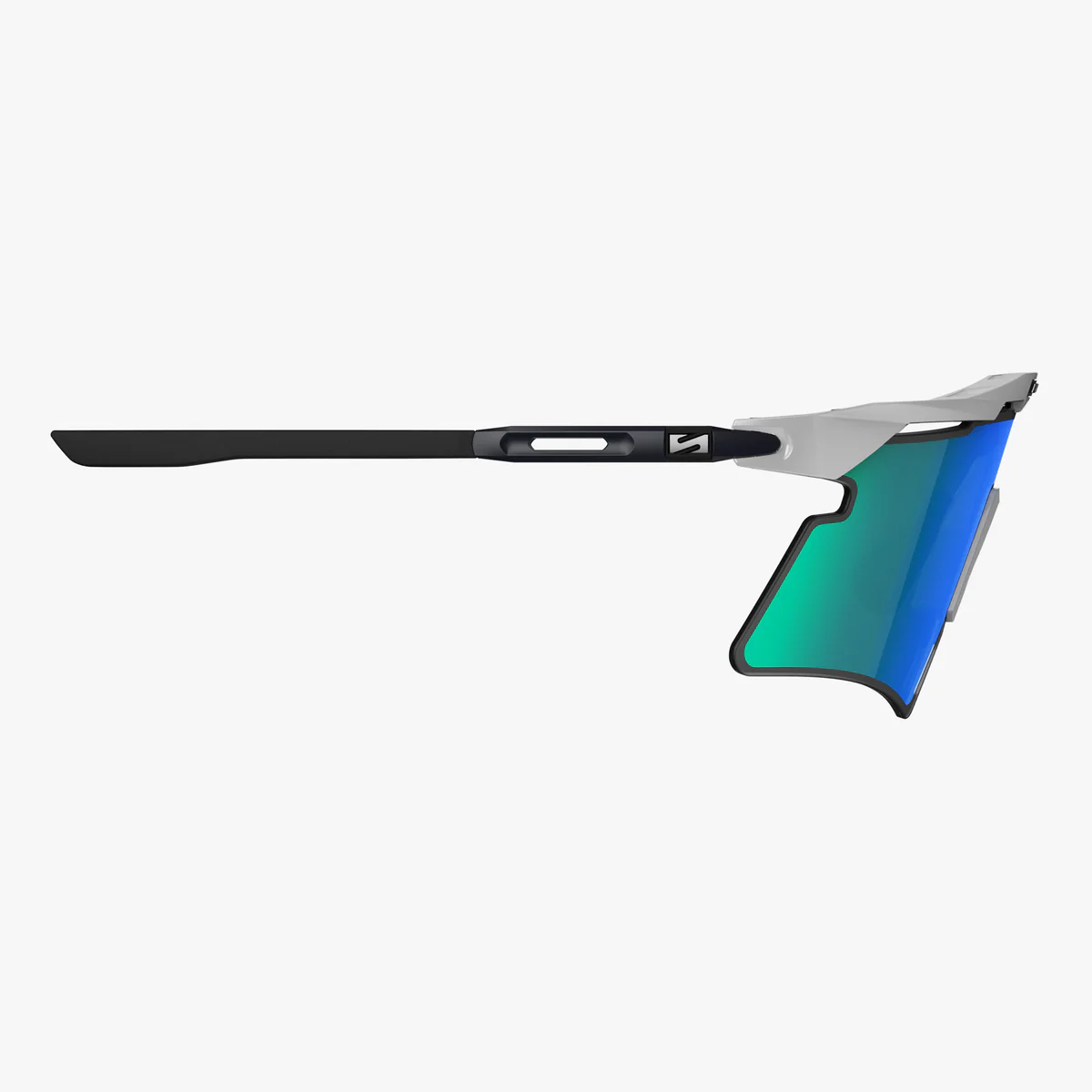 Lunettes SCICON AEROSHADE 2.0 TITANIUM Blanc Metal Verre Multimirror Blue Green + Pink