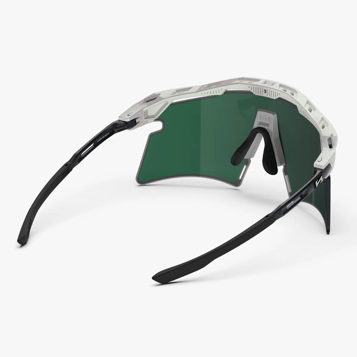 Lunettes SCICON AEROSHADE 2.0 TITANIUM Blanc Metal Verre Multimirror Blue Green + Pink