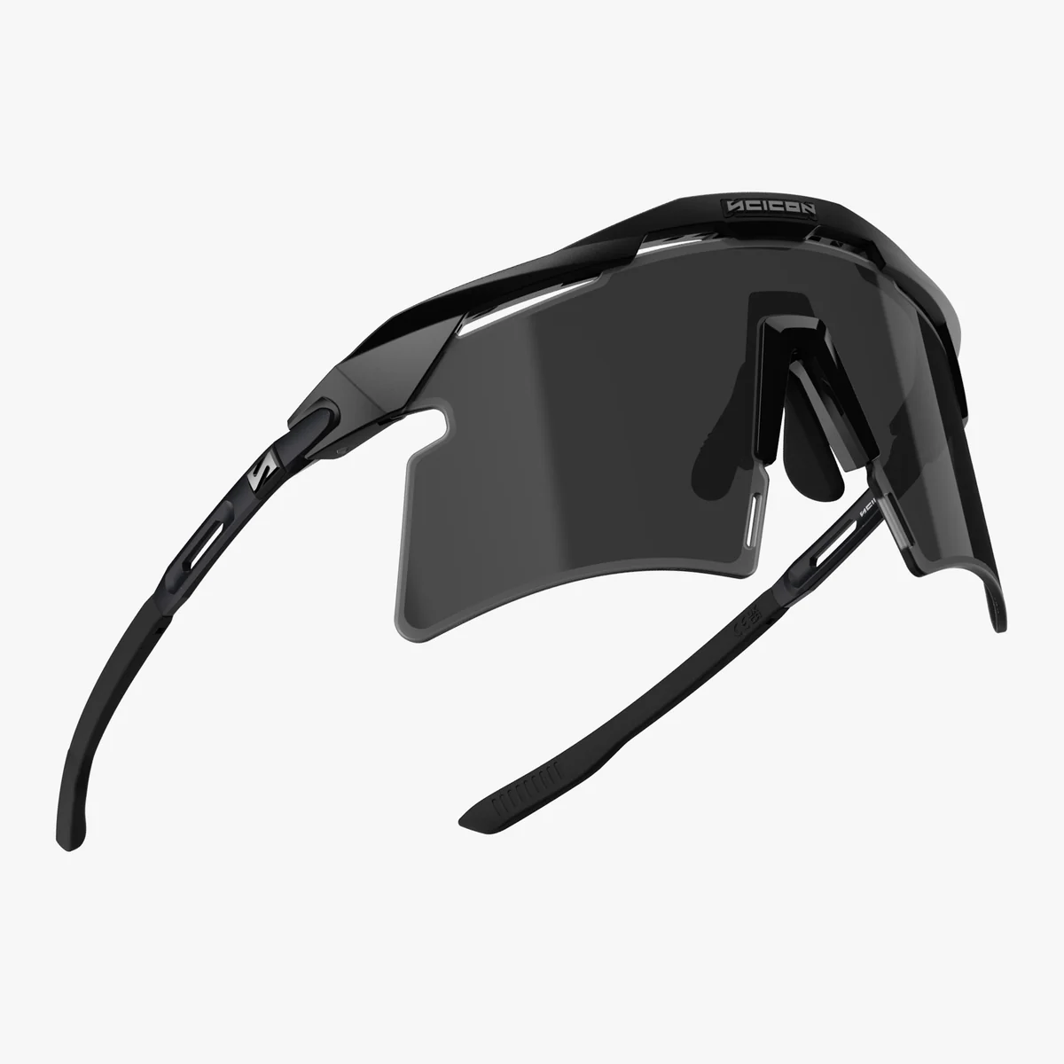 Brýle SCICON AEROSHADE 2.0 TITANIUM Černá Matt Sklo Smoke Black + Pink