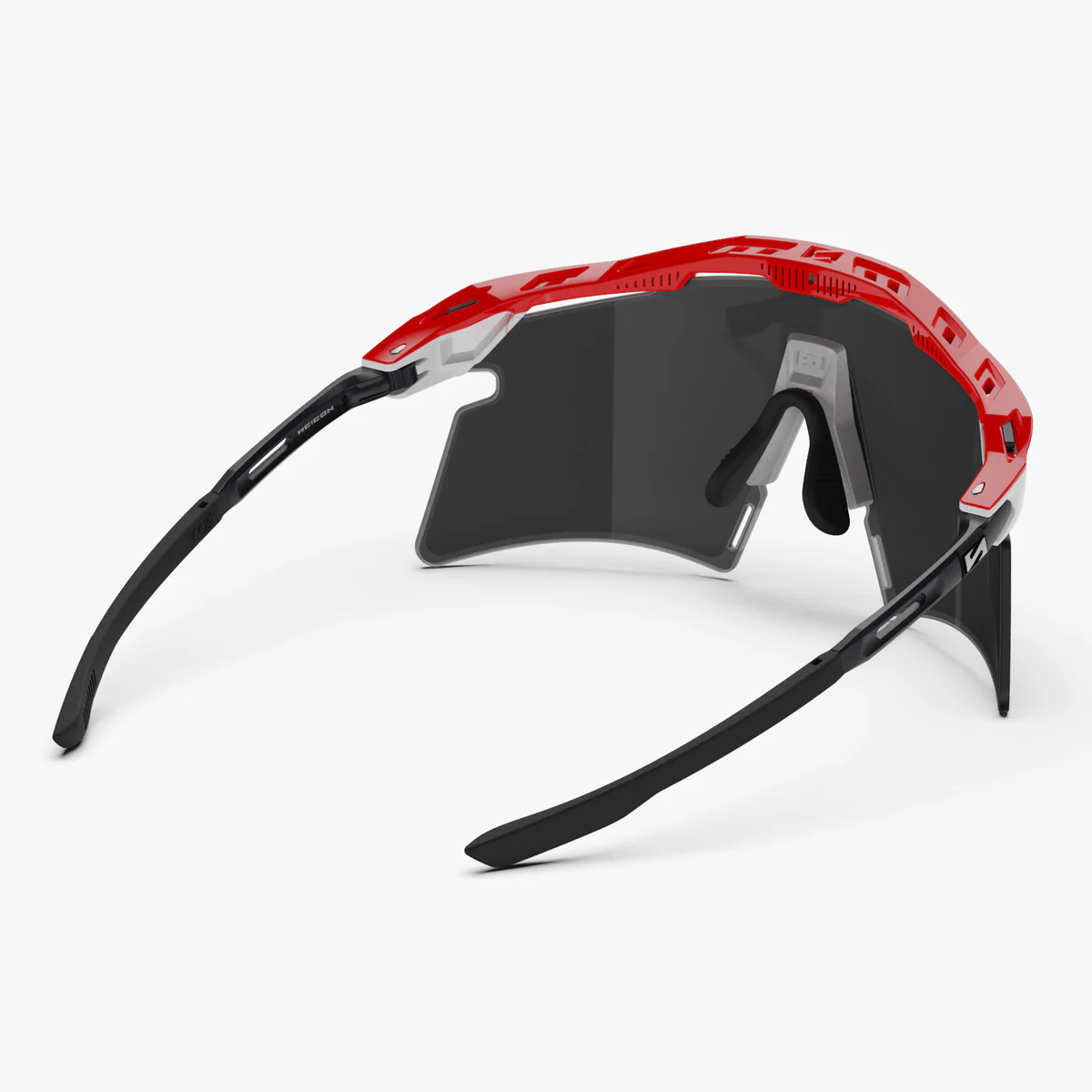 Lunettes SCICON AEROSHADE 2.0 TITANIUM UAE EMIRATES Verre Smoke Black + Pink
