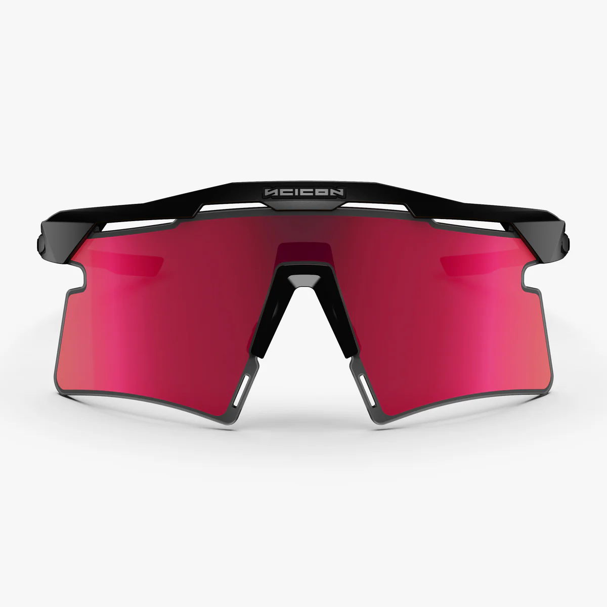 Glasses SCICON AEROSHADE 2.0 TITANIUM Matt Black Multimirror Sunburst + Pink Lens