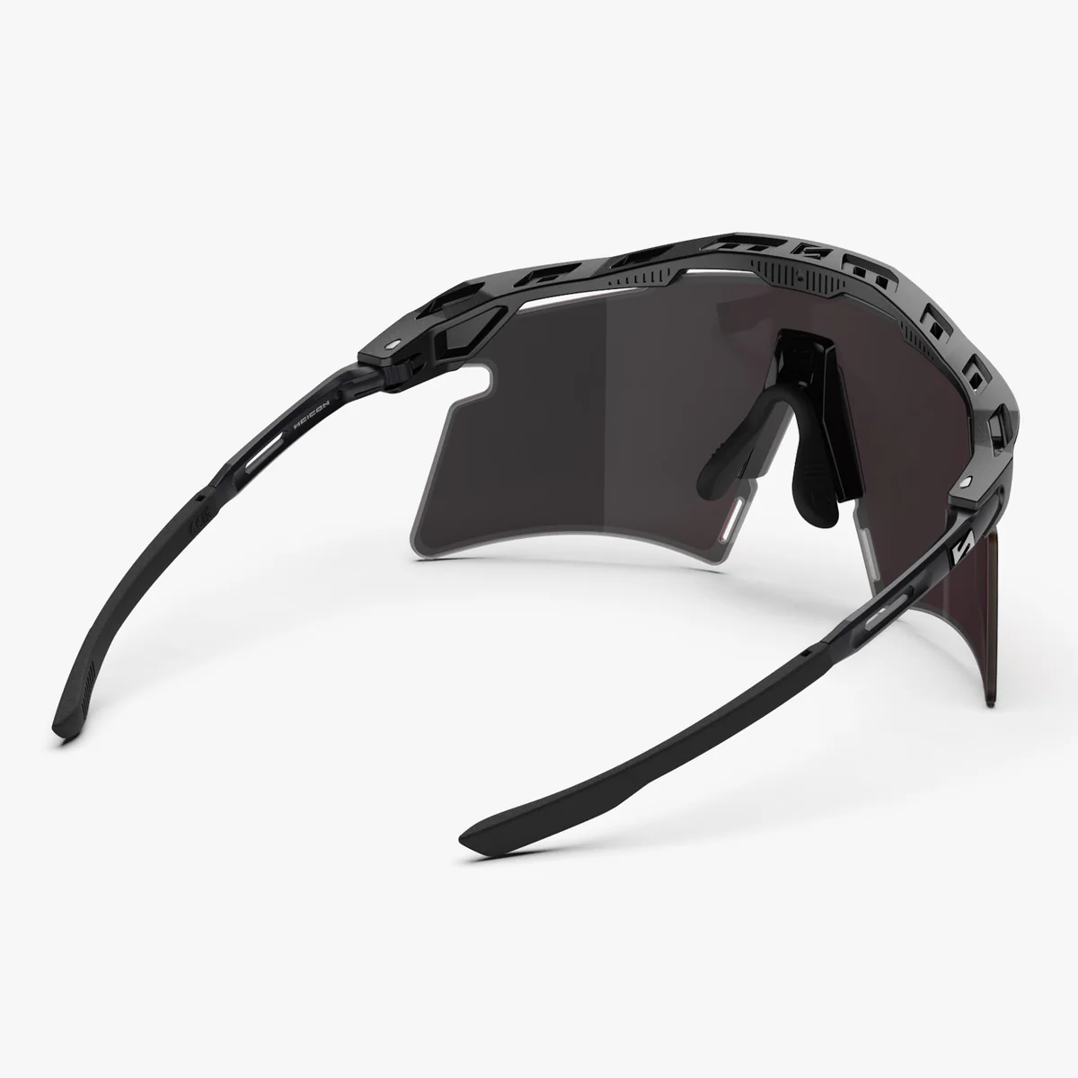 Glasses SCICON AEROSHADE 2.0 TITANIUM Matt Black Multimirror Sunburst + Pink Lens