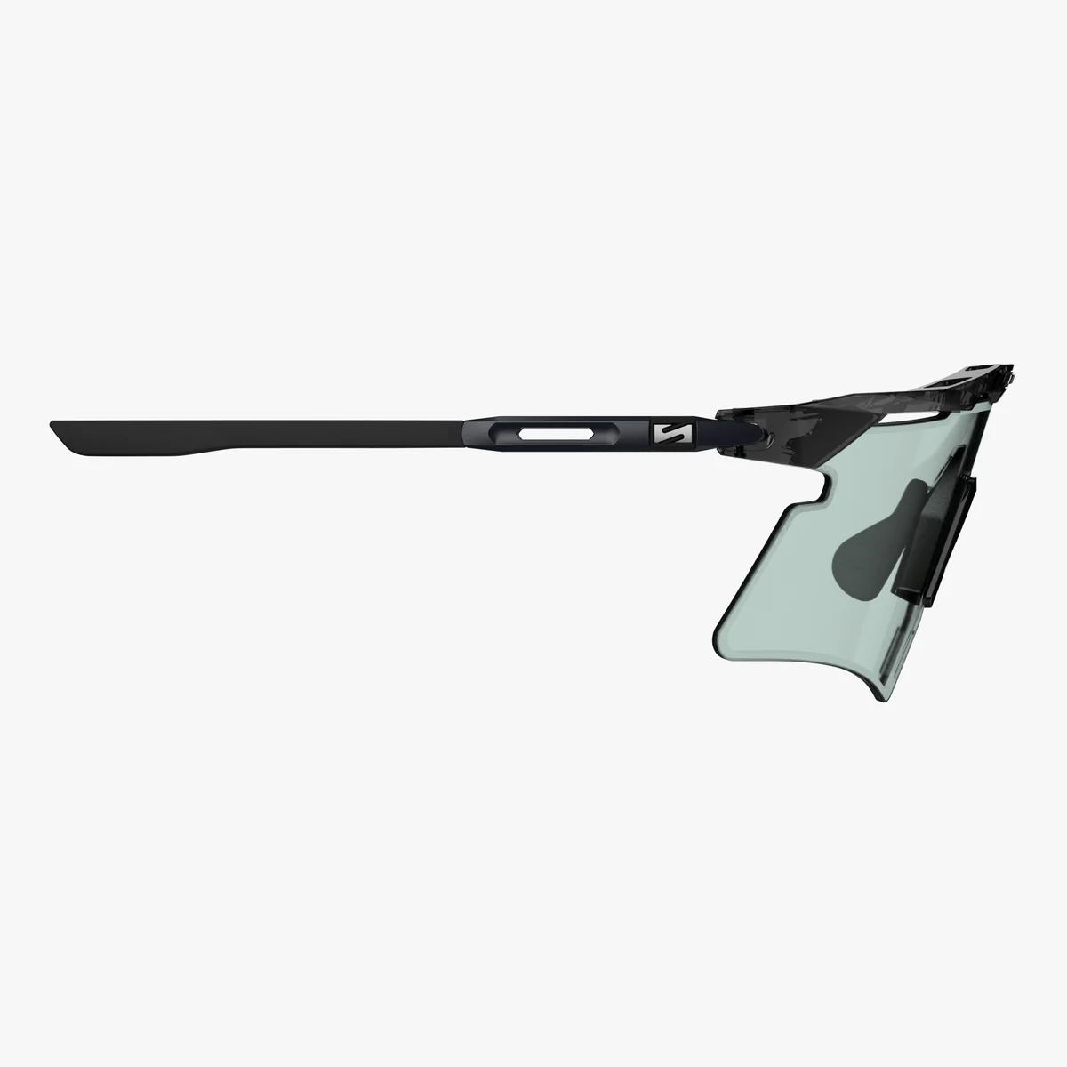 Lunettes SCICON AEROSHADE 2.0 TITANIUM Noir Crystal Gloss Verre Photochromique Blue Green