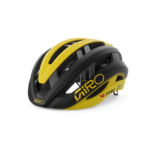 Casque Route GIRO ARIES MIPS SPHERICAL VISMA LEASE A BIKE Noir/Jaune