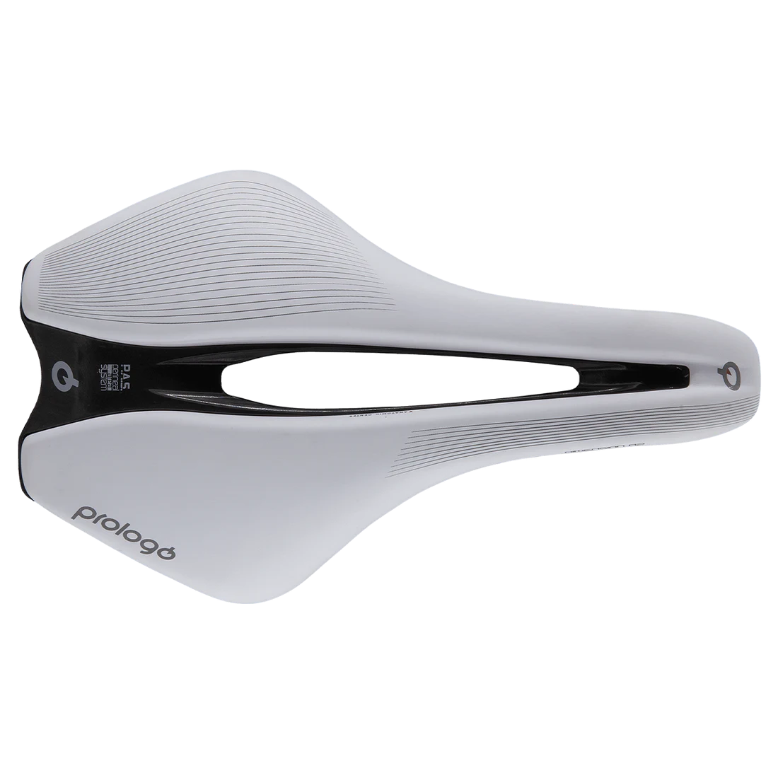 Selle PROLOGO DIMENSION R2 143mm Rails Nack Blanc