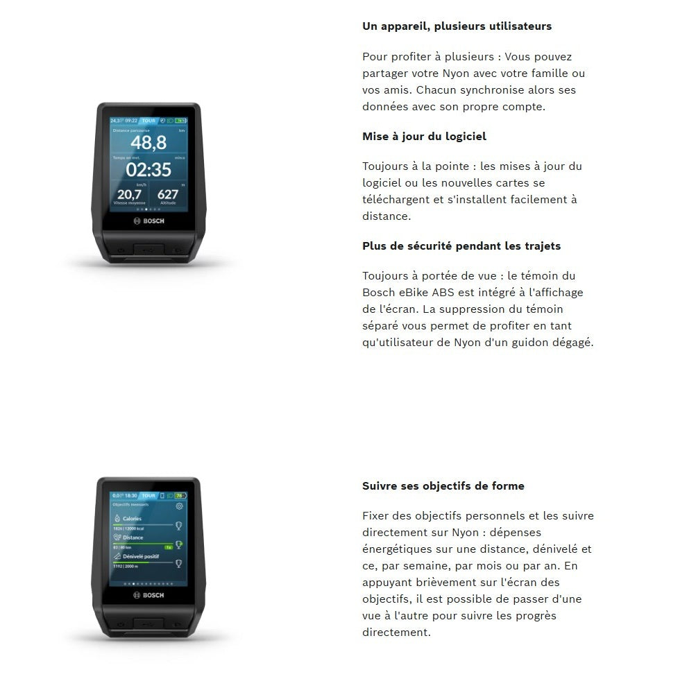 Kit Complet Écran BOSCH NYON