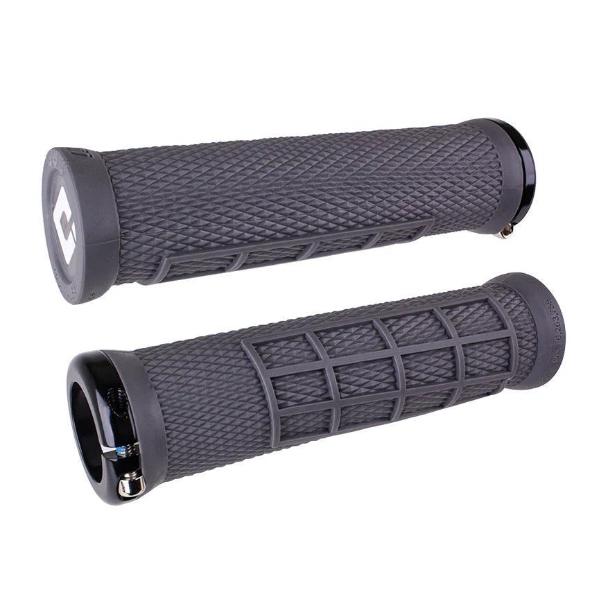 Grips ODI ELITE FLOW Lock-On 130 mm Gris