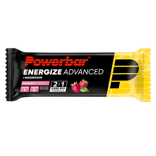 Barre Énergétique POWERBAR ENERGIZE ADVANCED (55g) Framboise