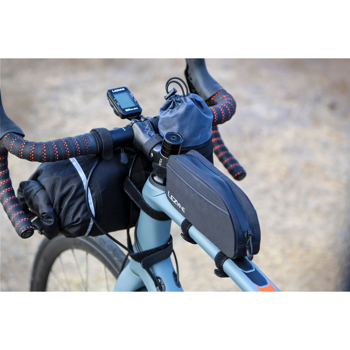 LEZYNE ENERGY CADDY XL overrørstaske, sort