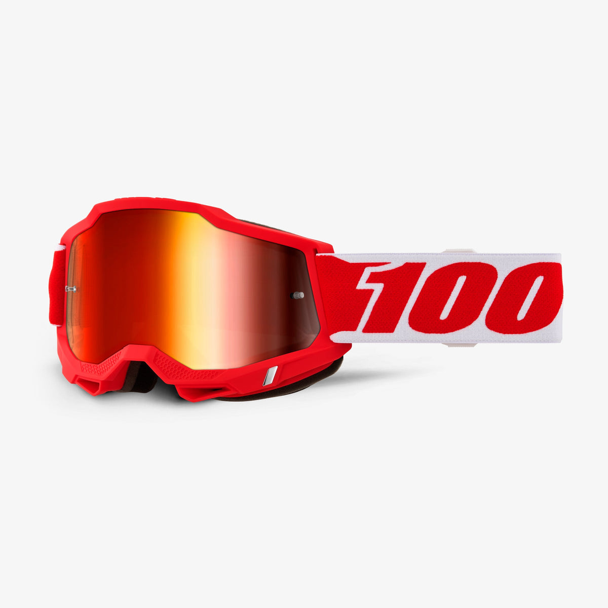 100% ACCURI 2 Crossbrille Rd001 mit rot verspiegelter Scheibe