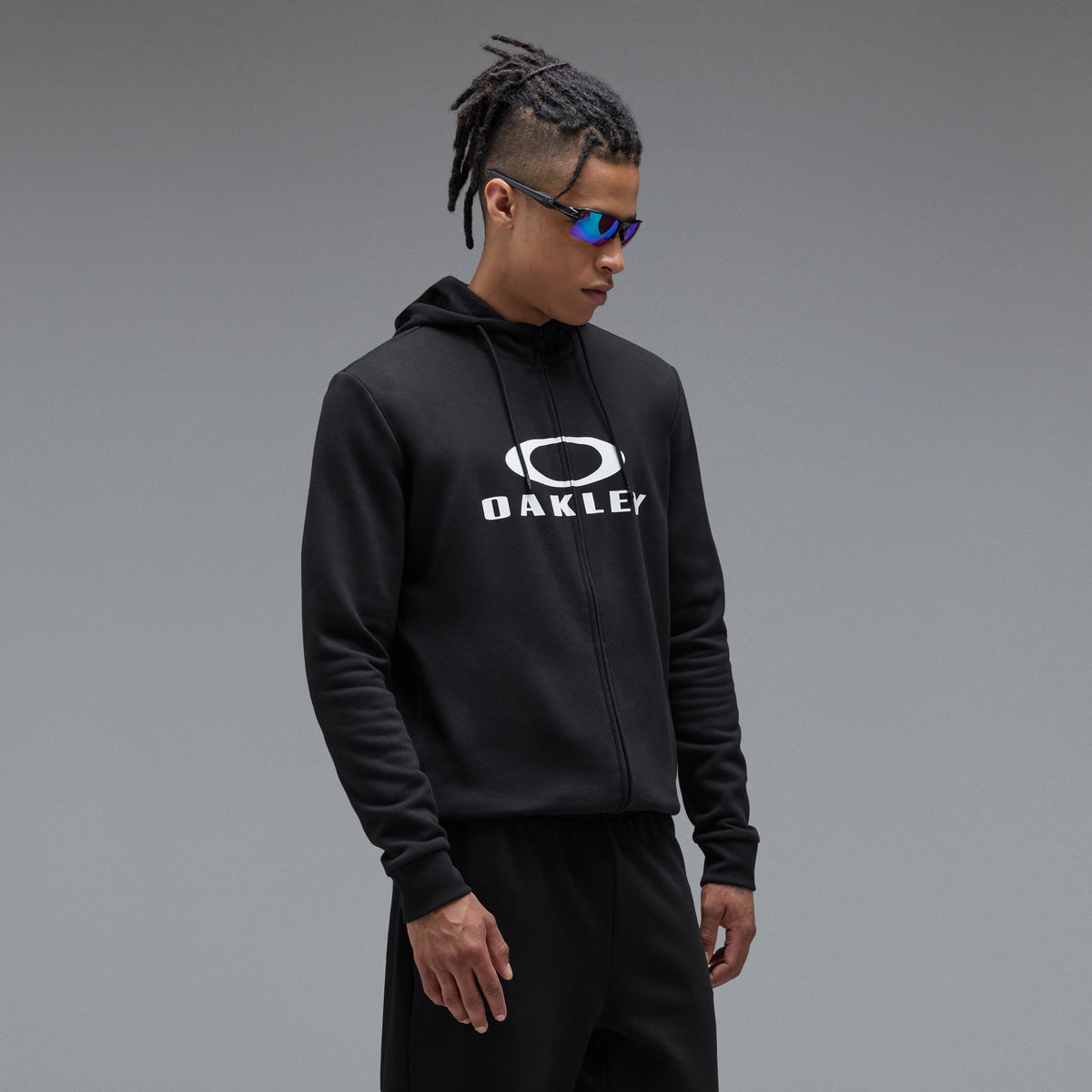 OAKLEY BARK FZ 2.0 -huppari, musta/valkoinen