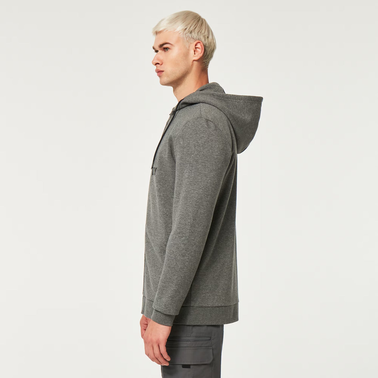 Kapuzenpullover OAKLEY BARK FZ HOODIE 2.0 New Athletic Grey