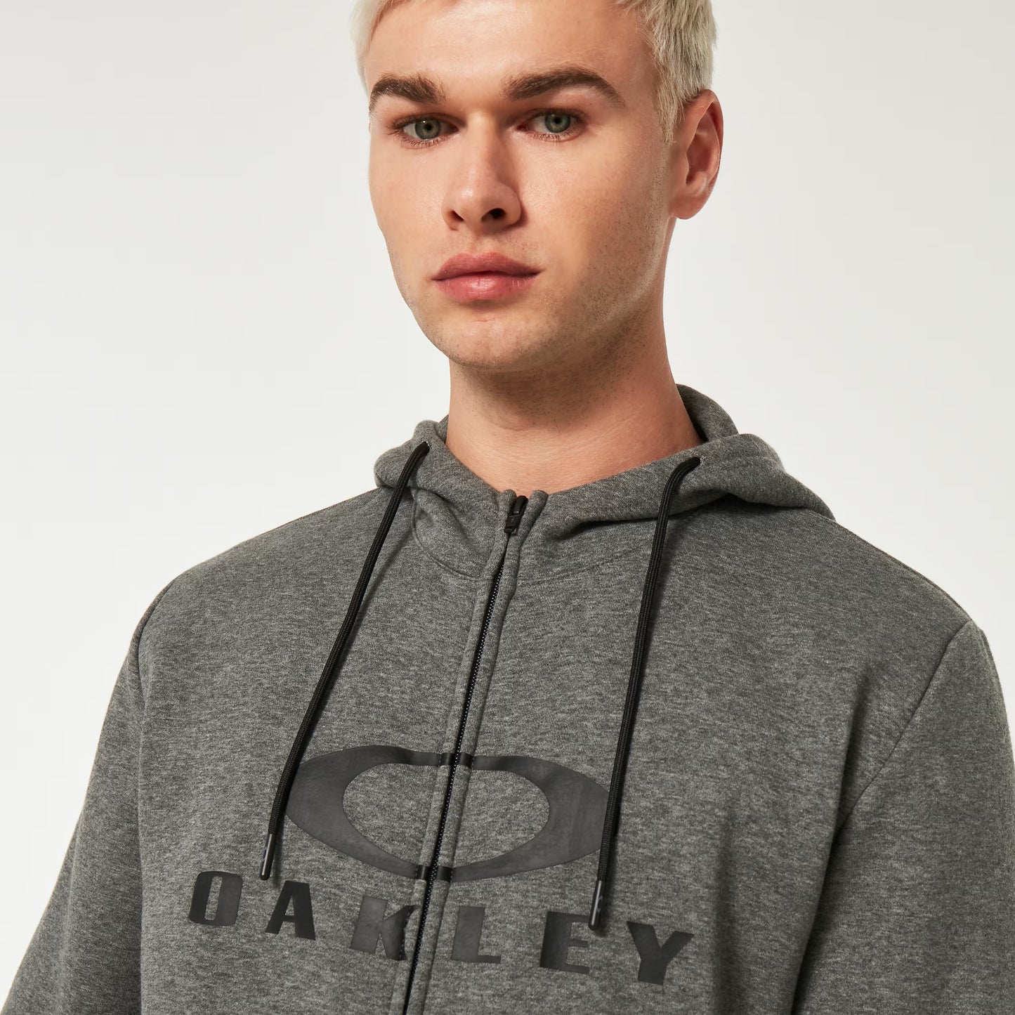 Kapuzenpullover OAKLEY BARK FZ HOODIE 2.0 New Athletic Grey