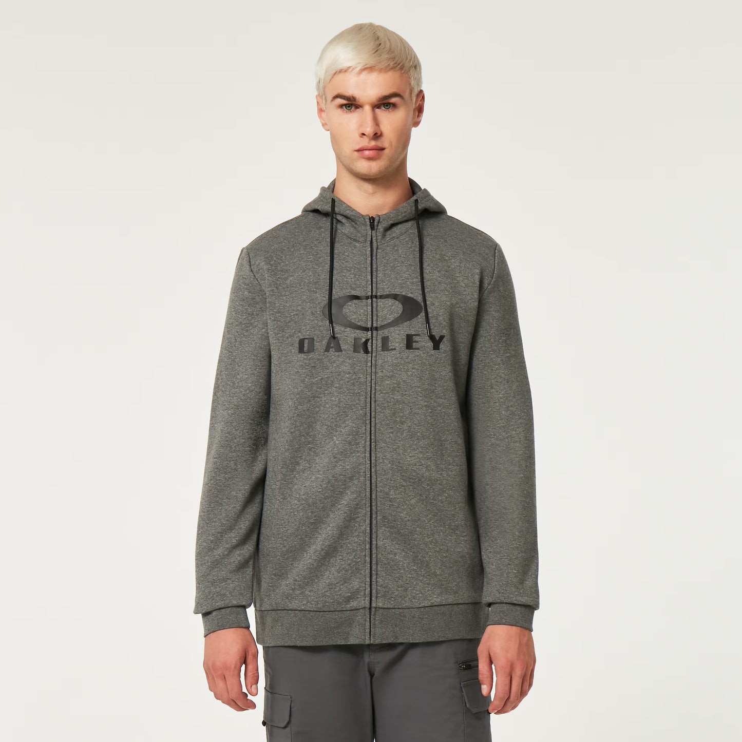 Kapuzenpullover OAKLEY BARK FZ HOODIE 2.0 New Athletic Grey
