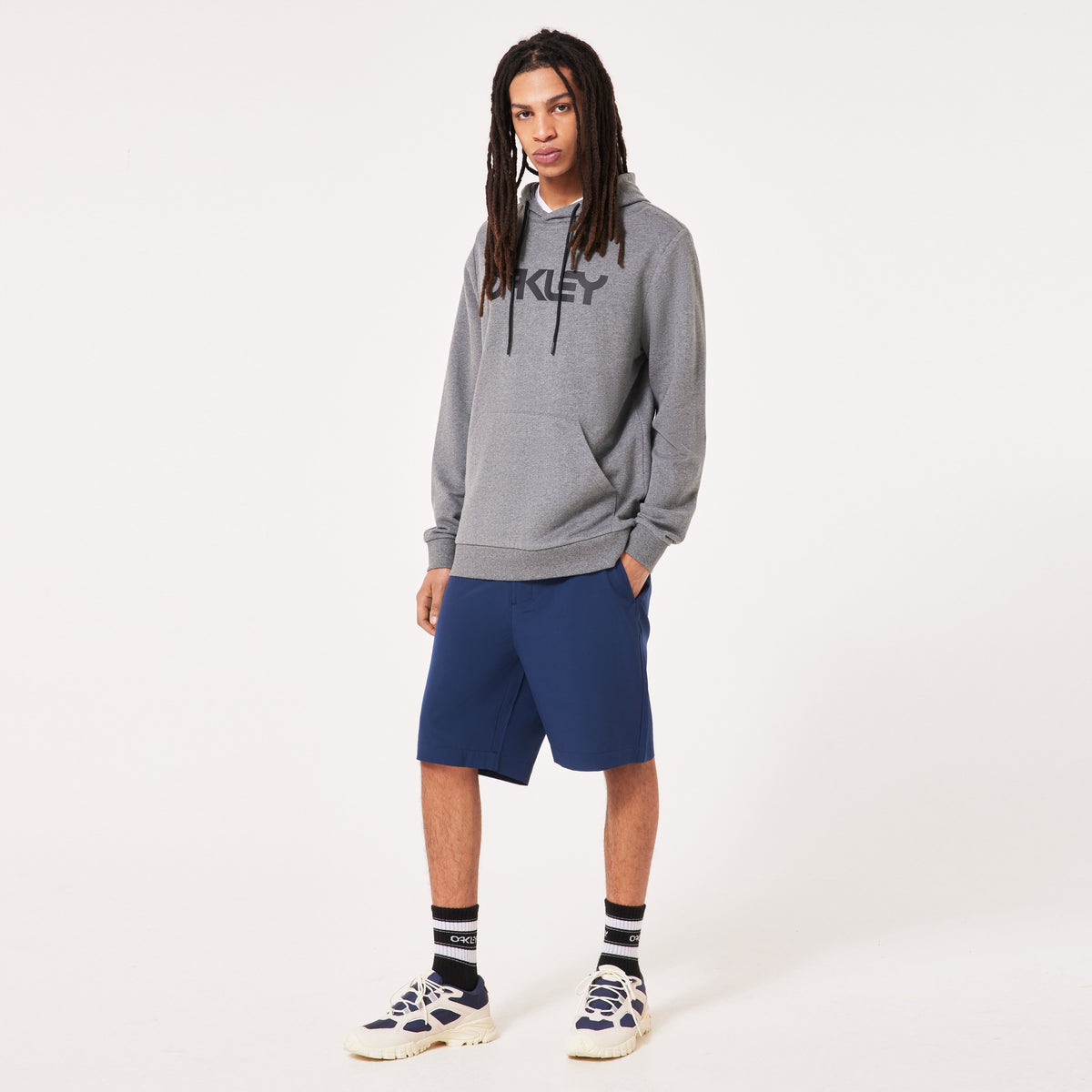Sudadera con capucha OAKLEY B1B PO 2.0 Gris/Negra