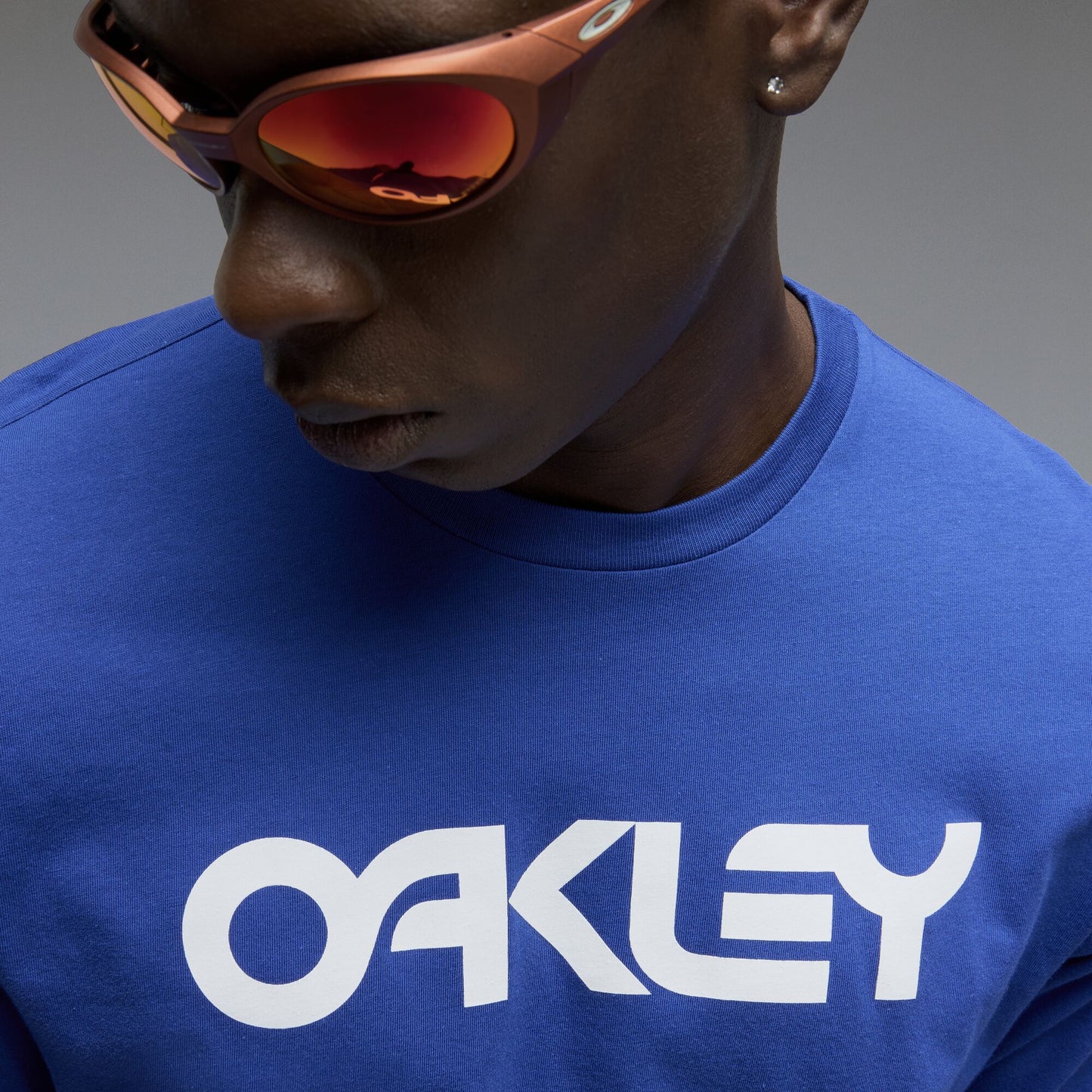T-Shirt OAKLEY MARK II 2.0 Langarm Electric Blue