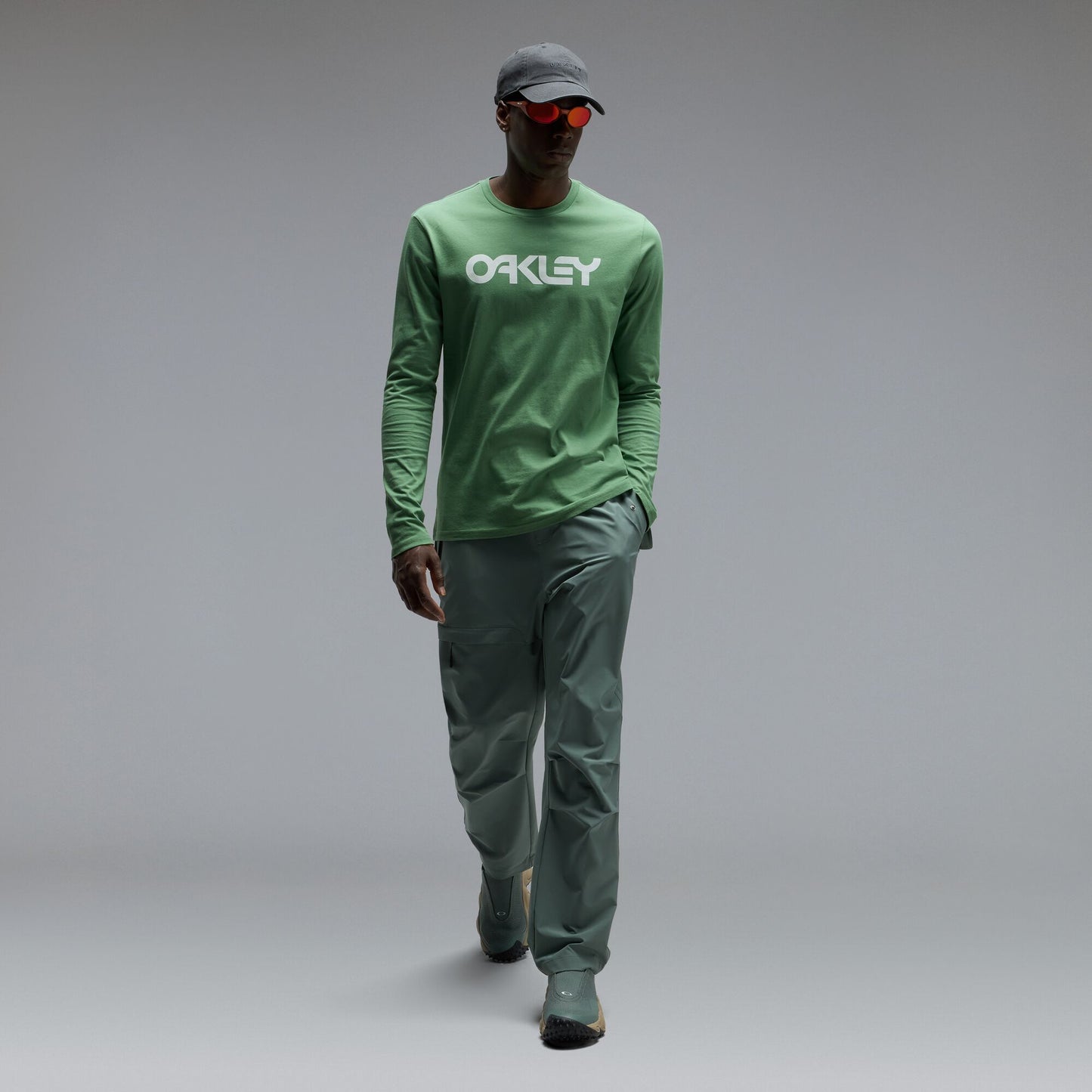 T-Shirt OAKLEY MARK II 2.0 Maniche Lunghe Nile Green