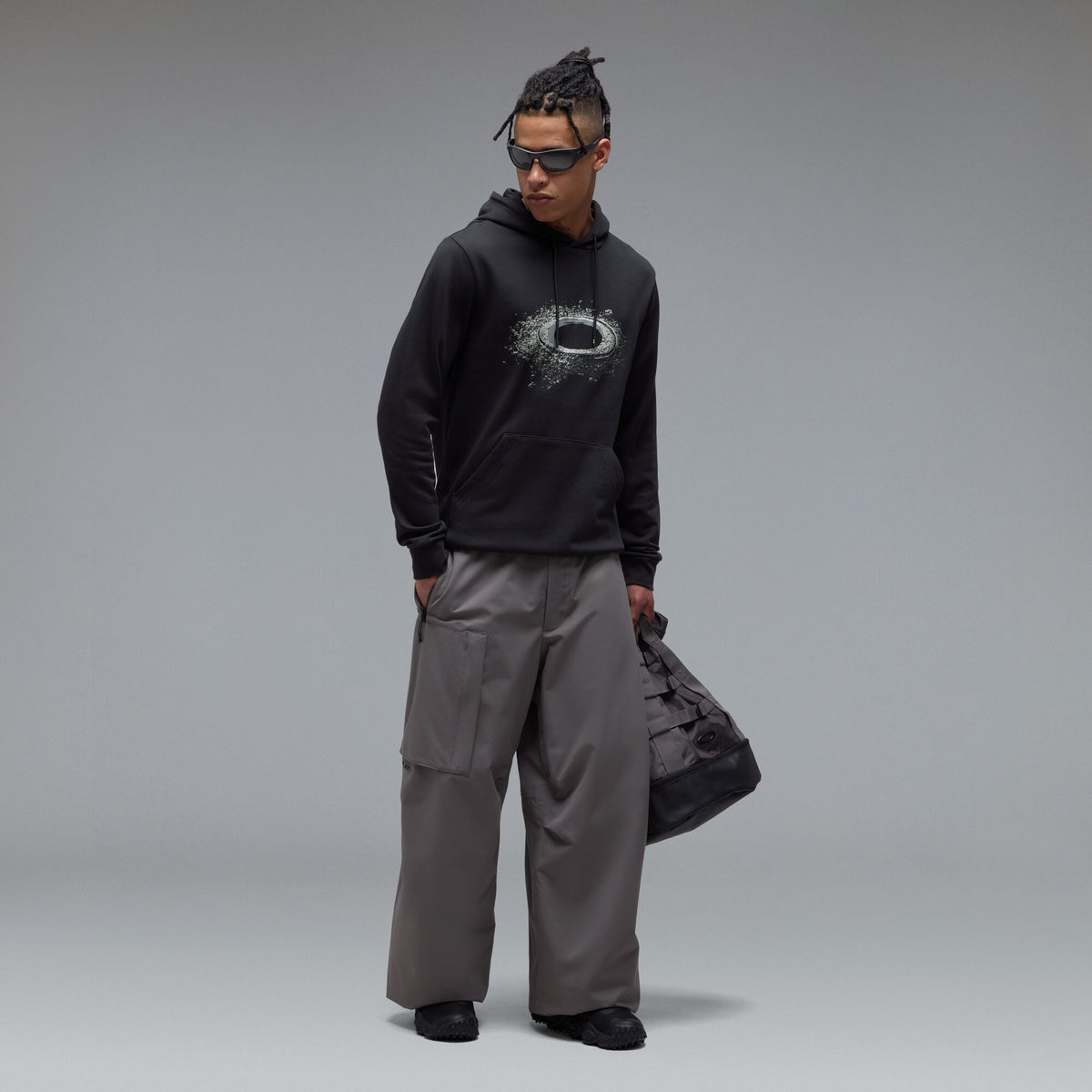 Sweat com Capuz OAKLEY LUNAR ELLIPSE HOODIE Preto