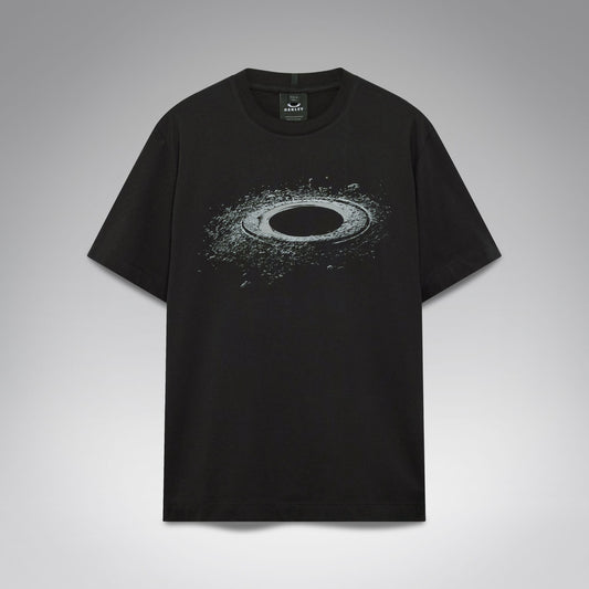 T-shirt OAKLEY LUNAR ELLIPSE Zwart