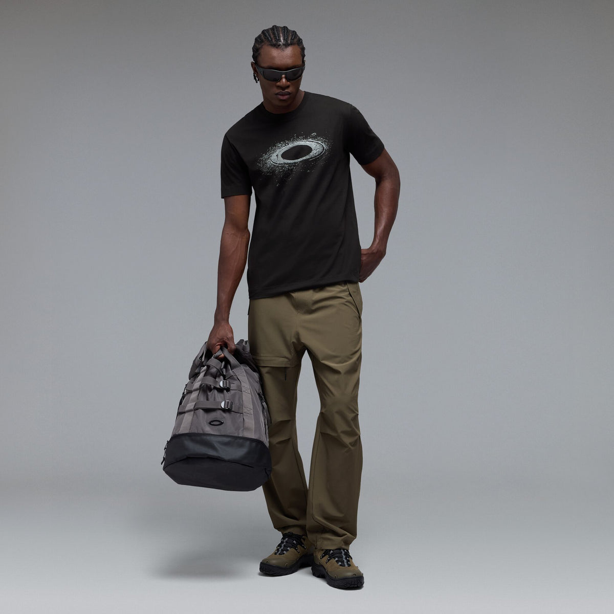 T-Shirt OAKLEY LUNAR ELLIPSE TEE Zwart