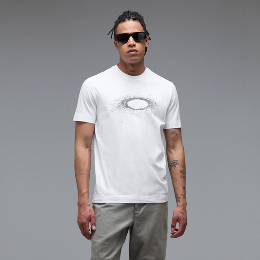 OAKLEY LUNAR ELLIPSE TEE White T-Shirt
