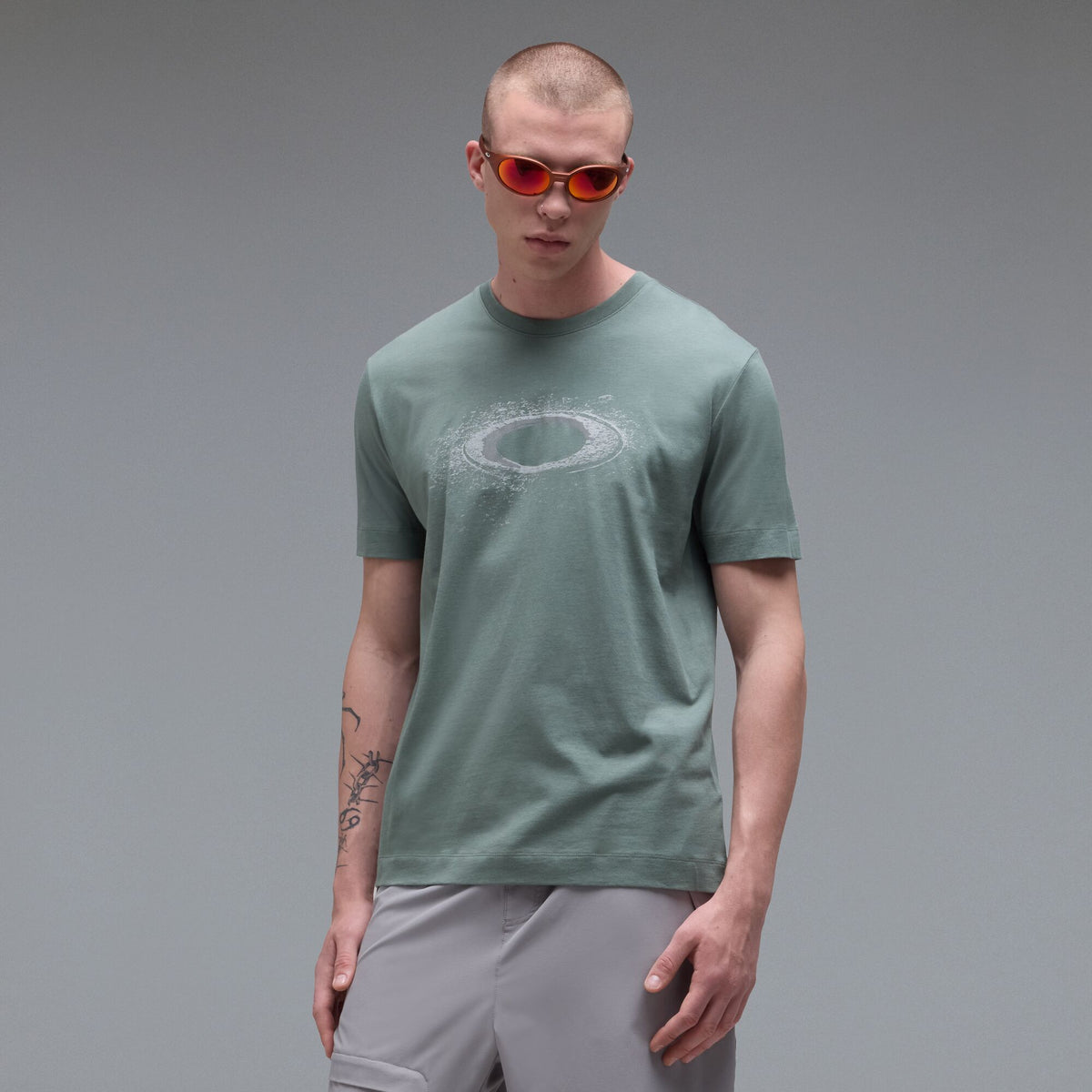 T-Shirt OAKLEY LUNAR ELLIPSE TEE Groen