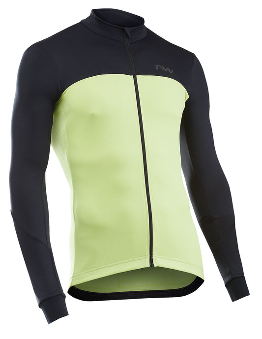 Dres NORTHWAVE FORCE 2 s dlhými rukávmi žltý/čierny