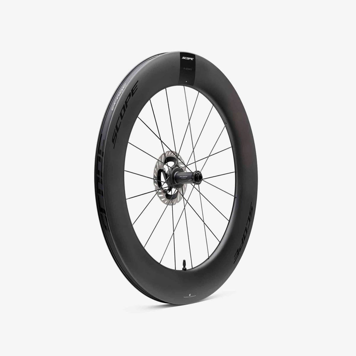 Front Wheel SCOPE Race R8.T Tubeless Ready (Centerlock) Black