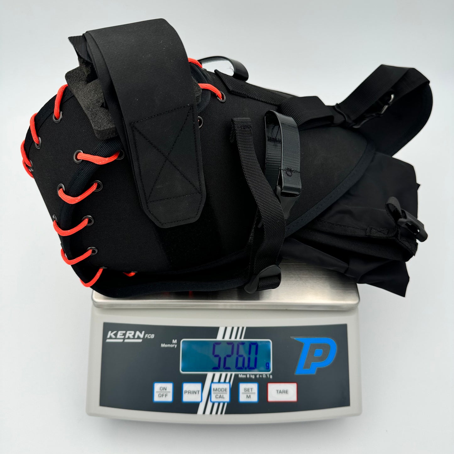 Saddeltaske RESTRAP SADDLE BAG 14 L Orange + DRY BAG 14 L Sort