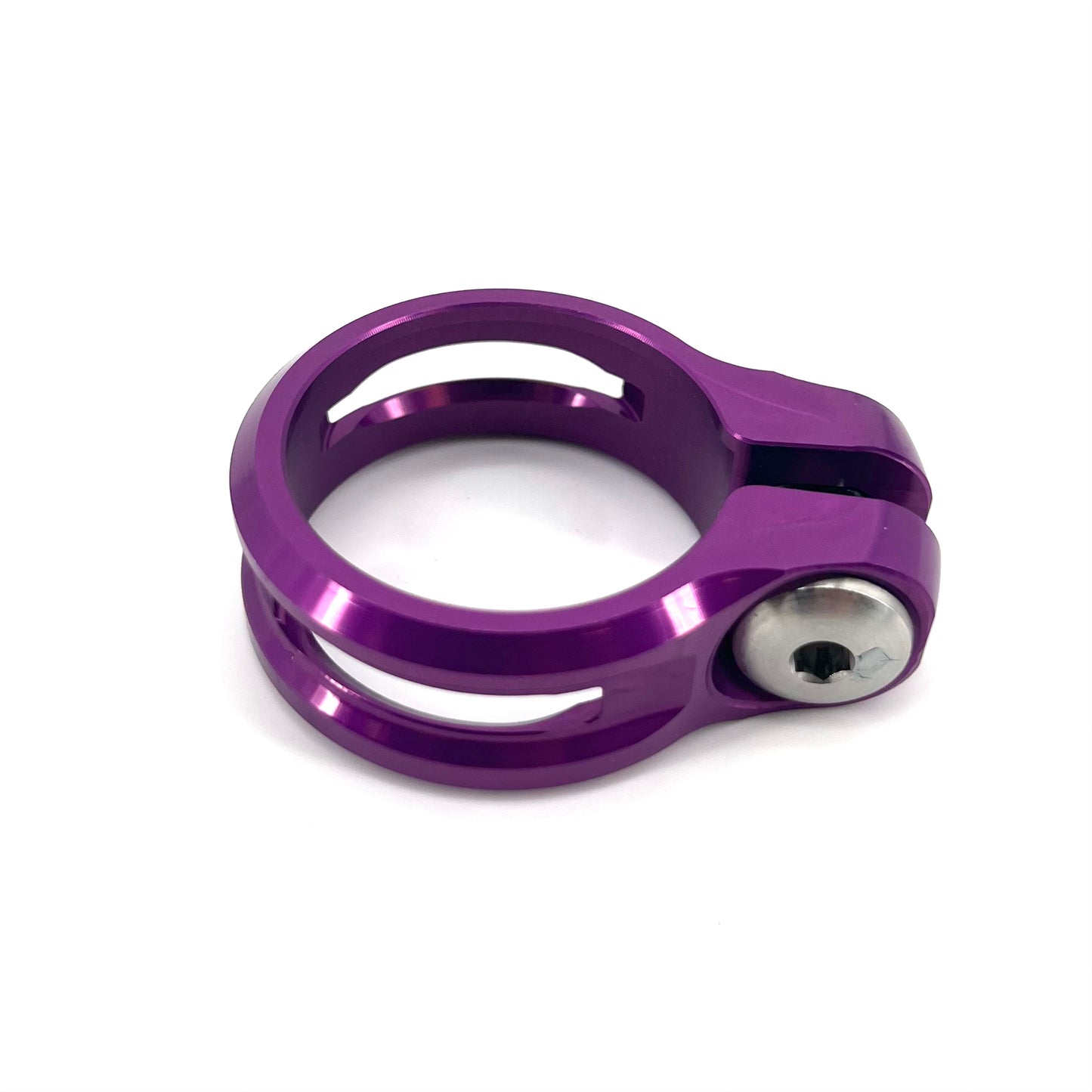 Collier de Selle HOPE Serrage Ecrou Violet