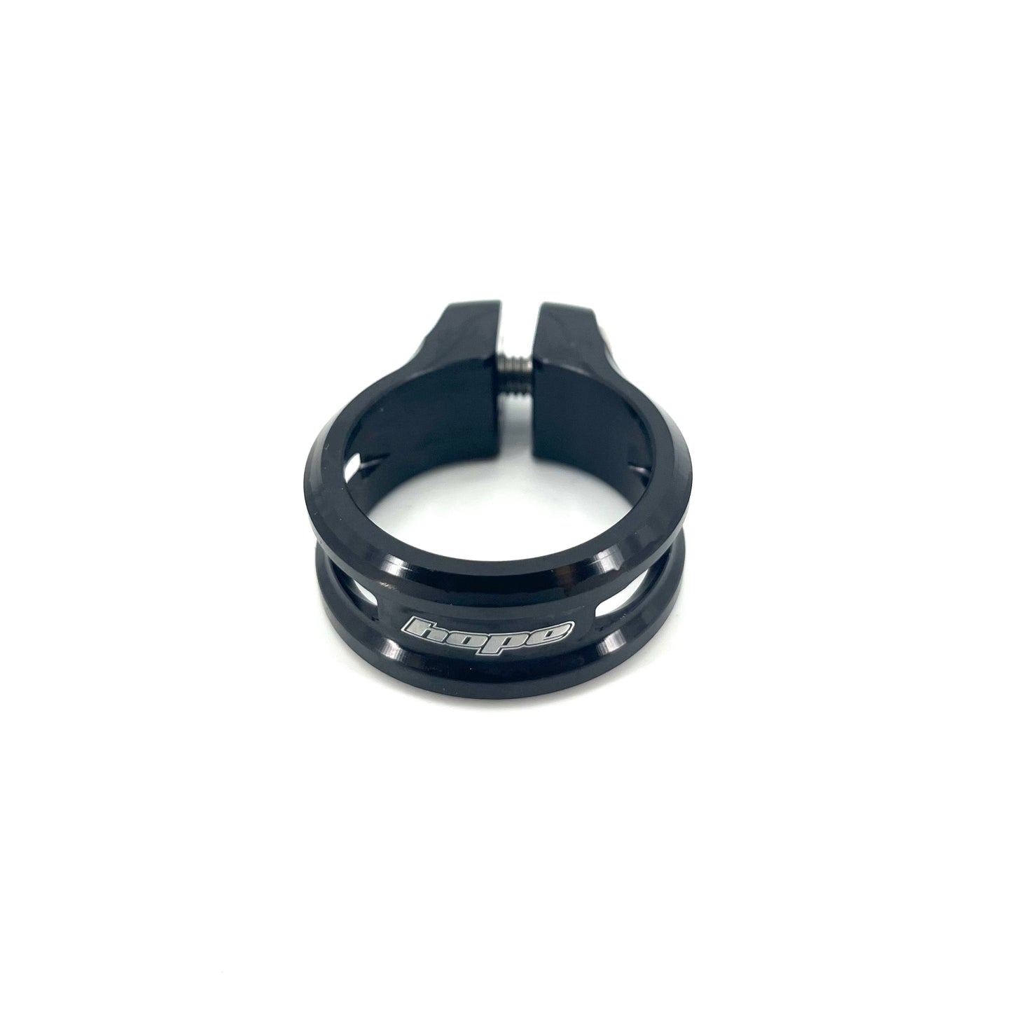 Collier de Selle HOPE  Serrage Ecrou Noir