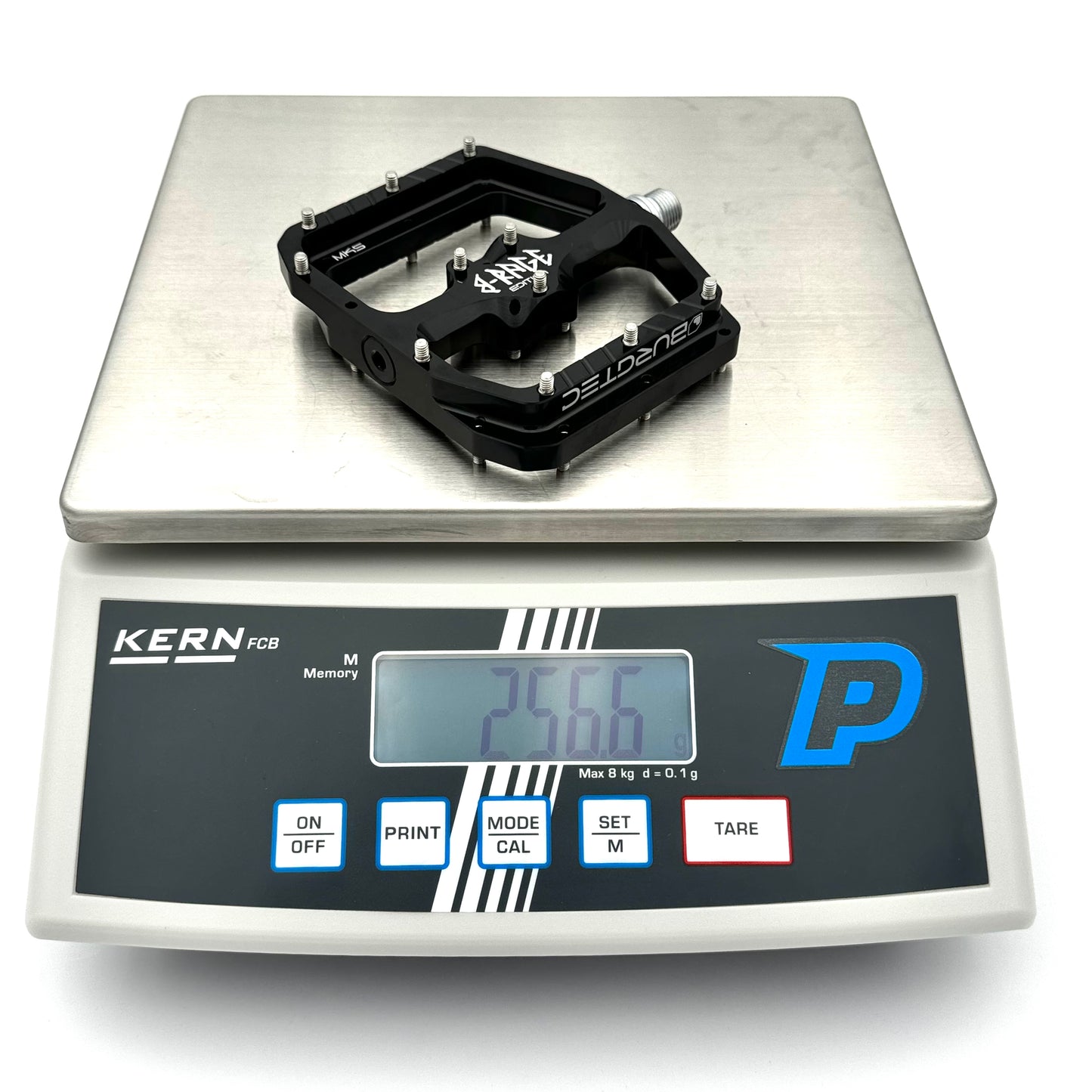 Plattformspedaler BURGTEC PENTHOUSE FLAT MK5 B-RAGE EDITION Silver