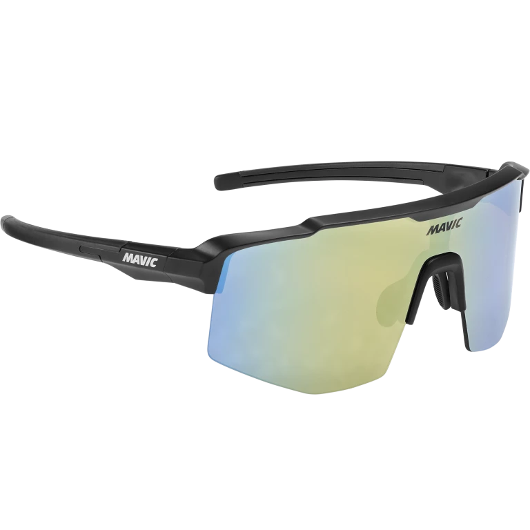 Occhiali MAVIC MVS SHIELD Neri Lente Gold/Blue