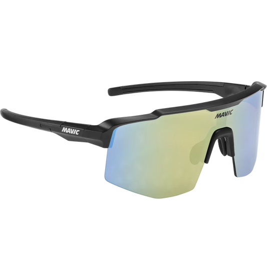 Lunettes MAVIC MVS SHIELD Noir Verre Gold/Blue