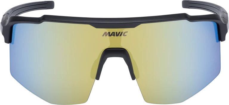 Occhiali MAVIC MVS SHIELD Neri Lente Gold/Blue
