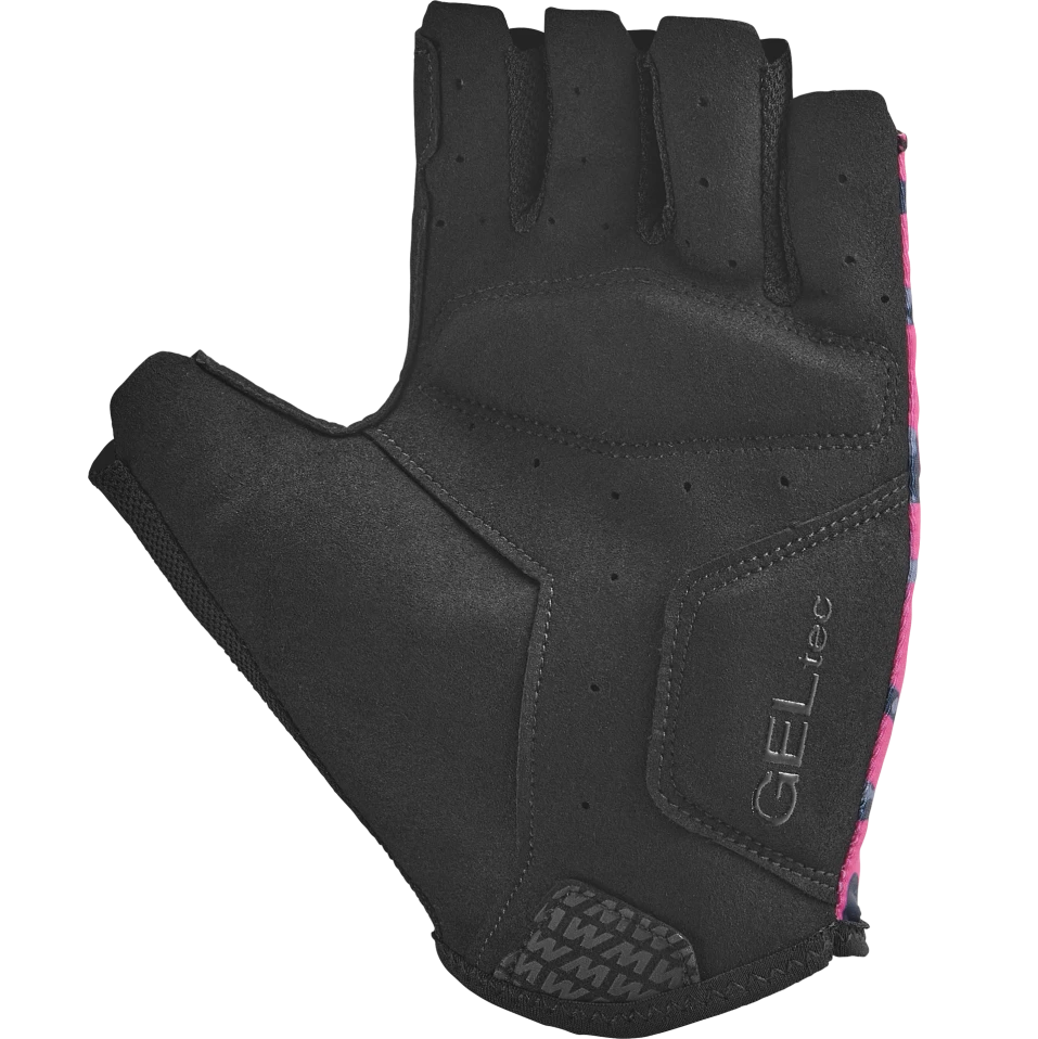 MAVIC ESSENTIAL PADDED GRAPHIC Korte Handsker Grå/Rose