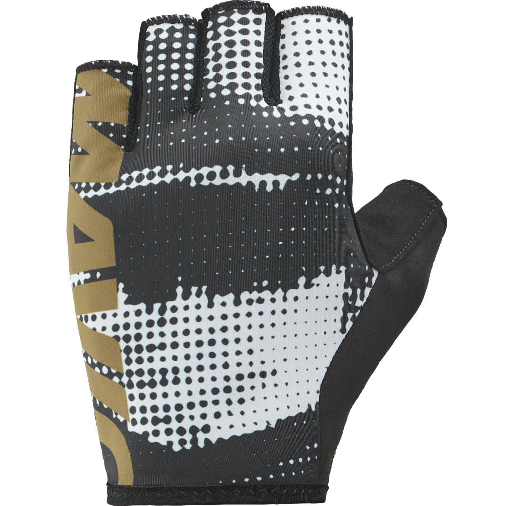 Gants Courts MAVIC ESSENTIAL PADDED GRAPHIC Noir/Blanc