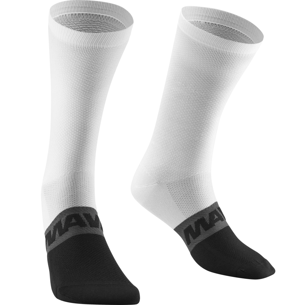 Chaussettes MAVIC ESSENTIAL HIGH Blanc