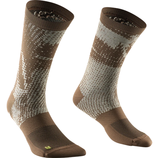 Chaussettes MAVIC ESSENTIAL GRAPHIC Marron